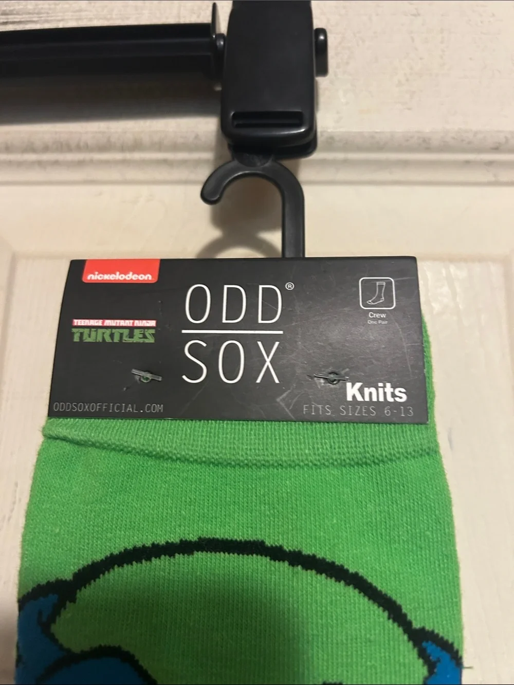 ODD SOX Teenage Mutant Ninja Turtles and Splinter & Shredder Crew Socks